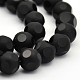Матовые круглые стеклянные бусины GLAA-L002-01-10mm-1