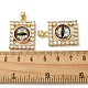Настоящие кулоны из латуни KK-L209-006G-07-3
