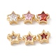 Подвески из латуни с кубическим цирконием KK-G452-24G-1