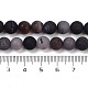 Натуральный druzy агатовые бусы пряди G-NH0024-A05-8mm-5