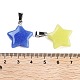 Синтетические подвески из светлого камня FIND-A043-02P-4