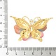 Большие подвески из стекла и нержавеющей стали 304 STAS-F319-12G-02-3