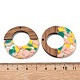 Подвески из смолы и ореха FIND-R051-13G-3