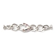 Сердце латунь микропаве из кубического циркония KK-A227-29P-1