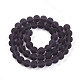 Прозрачные стеклянные бусины GLAA-T032-T8mm-MD03-2