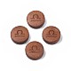 Деревянные бусины с лазерной гравировкой WOOD-S053-53H-1