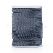 Круглый вощеный полиэфирный шнур YC-G006-01-1.0mm-17
