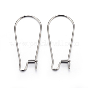 Фурнитура для сережек-колец из нержавеющей стали 304 STAS-P223-01P-05