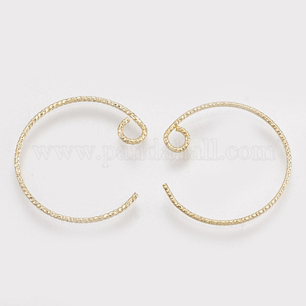Латунные крючки для сережек KK-S348-038-1