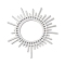 Brass Pendants, Cadmium Free & Nickel Free & Lead Free, Sun, Platinum, 45.5x43.5x1mm