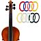 SUPERFINDINGS 9 Colors Total 649.6 Yard Violin Fingering Tape Cello Tape Violin Stickers Violin Finger Tape Cello Violin Fingerboard Stickers Finger Guide for Violins & Various Orchestral Instruments