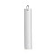 Anti-Tarnish 304 Stainless Steel Pendants, with Jump Ring, Manual Polishing, Rectangle Charm, Stamping Blank Tag, Stainless Steel Color, 40x7x1.5mm, Hole: 3mm