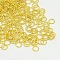 Jewelry Findings, Brass Jump Rings, Cadmium Free & Lead Free, Open Jump Rings, Golden, 0.5x4mm, about 3mm inner diameter, about 25000pcs/500g
