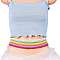 12Pcs 12 Colors Jewelry Waist Beads, Glass Seed Beaded Stretch Waist Chain for Women, Mixed Color, 31-1/2 inch(80cm), 1pc/color