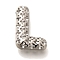 Brass Pendants, Hollow Letter Charms, Rack Plating, Long-Lasting Plated, Cadmium Free & Lead Free, Letter L, 22.5x16x7.5mm, Hole: 5x2.7mm