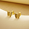 Stainless Steel Butterfly Stud Earrings for Women