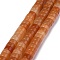 Natural Red Aventurine Bead Strands, Heishi Beads, Flat Round/Disc, 6x3mm, Hole: 1mm, about 119~131pcs/strand, 14.76~15.74 inch(37.5~40cm)