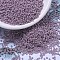 MIYUKI Round Rocailles Beads, Japanese Seed Beads, 11/0, (RR478) Opaque Mauve AB, 2x1.3mm, Hole: 0.8mm, about 1111pcs/10g