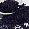 Baking Paint Glass Seed Beads, Cylinder, Black, 2x1.5mm, Hole: 1mm, about 50398pcs/pound
