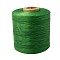 Korean Wax Polyester Cord, Green, 1x0.4mm, about 500m/roll