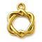 Ion Plating(IP) 304 Stainless Steel Pendants, Heart Charm, Real 18K Gold Plated, 19x14x3mm, Hole: 2mm