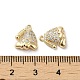 Латунные микро проложить кубического циркония подвески KK-H455-24G-3