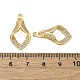 Латунные микро проложить кубического циркония подвески KK-F897-01G-3