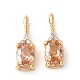 Латунные микро проложить кубического циркония подвески X-KK-Q031-43G-03-1