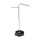 Стойки для демонстрации ювелирных изделий из железа t bar ODIS-K003-08LG-2
