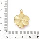 Латунные подвески с кубическим цирконием и эмалью KK-U062-42G-02-3