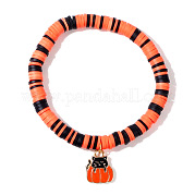 Призрачные полимерные глиняные браслеты heishi stretch BH7010-8