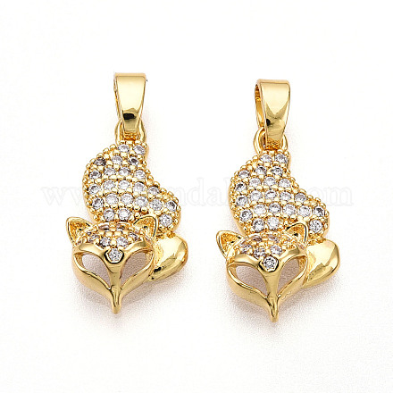 Латунные микро проложить кубического циркония подвески KK-T070-84G-1