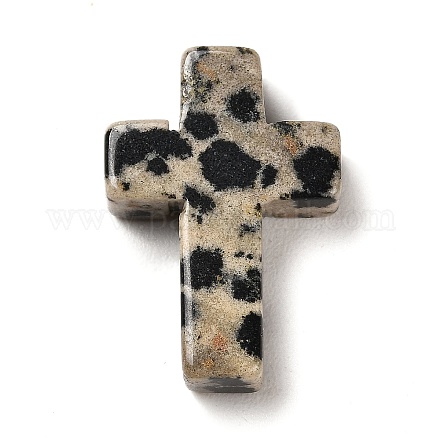 Подвески из синтетической далматинской яшмы FIND-C040-01G-1-1