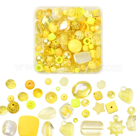 100g акриловые бусины SACR-YW0001-41B-1