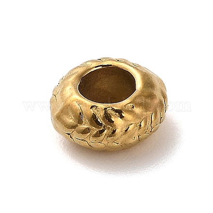 Бусины из нержавеющей стали 304 STAS-R009-03G-01-1