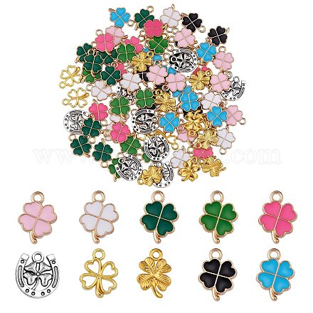 Подвески из сплава 100шт 10 стиля FIND-SZ0002-57-1
