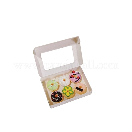 Мини-модель пончика из смолы PW-WGE9066-02-1