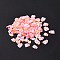 Handmade Polymer Clay Cabochons, Ice Lolly with Heart, Orchid, 6.5x5x0.8mm, about 166666pcs/1000g