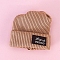 Handmade Wool Woven Doll Hat, Doll Making Supplies, Camel, 50x50mm