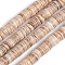 Shell Beads Strands, for Jewelry Making, DIY Crafts, Disc, BurlyWood, 4.5~6x1~4.5mm, Hole: 0.8mm, about 360pcs/strand, 23.23 inch(59cm)