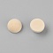 Schima Wood Cabochons, Half Round/Dome, Old Lace, 14.5x8mm