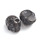 Halloween Ion Plating(IP) 304 Stainless Steel Beads, Skull Head, Gunmetal, 8.5x9x13mm, Hole: 1.8mm, Fit For 2x3mm Rhinestone