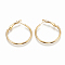 304 Stainless Steel Hoop Earrings, Golden, 20 Gauge, 50x2mm, Pin: 0.8mm
