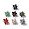 Natural Gemstone Beads, No Hole, Carved, Merkaba Star, 13x13.5mm