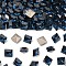 Preciosa® MAXIMA Crystal Fancy Stones, Czech Crystal, 435 23 615 Square, Dura Foiling, 30340 Montana, 6x6mm