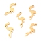 304 Stainless Steel Pendants, Laser Cut, Flamingo, Golden, 15x7.5x1.1mm, Hole: 1.2mm