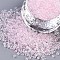 12/0 Glass Seed Beads, Inside Colours, Round Hole, Round, Transparent Colours Rainbow, Plum, 12/0, 2~2.5x1.5~2mm, Hole: 0.8mm, about 30000pcs/bag