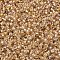MIYUKI Round Rocailles Beads, Japanese Seed Beads, 11/0, (RR1004) Silverlined Dark Gold AB, 2x1.3mm, Hole: 0.8mm, about 1111pcs/10g