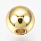 Brass Spacer Beads, Cadmium Free & Lead Free, Round, Golden, 6x5mm, Hole: 1.8mm