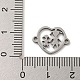 День матери 201 подвеска из нержавеющей стали с полым коннектором STAS-S146-02P-3